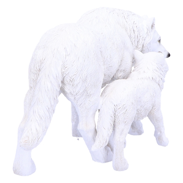 Wolfsmama und Welpe 27.5cm